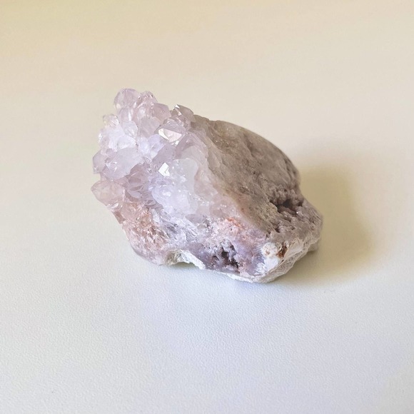 Pink Amethyst Free Form Druzy Crystal High Quality - Picture 6 of 7